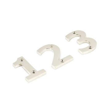 From The Anvil Polished Nickel Numerals - 90310  From The Anvil Polished Nickel Numerals - 90310