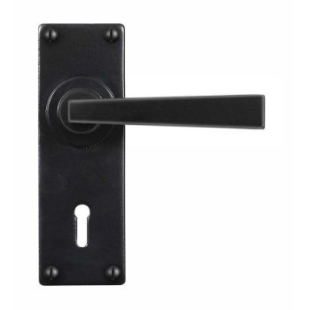 ARUNDEL LEVER LOCK/KEYHOLE 57MM ARMOR COAT FLAT BLACK - SB-FB1124 ARUNDEL LEVER LOCK/KEYHOLE 57MM ARMOR COAT FLAT BLACK - SB-FB1124