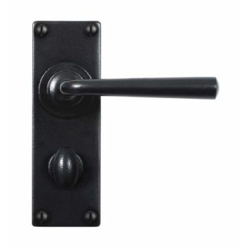 PADSTOW BATHROOM LEVER 57mm ARMOR COAT FLAT BLACK - SB-FB004 PADSTOW BATHROOM LEVER 57mm ARMOR COAT FLAT BLACK - SB-FB004