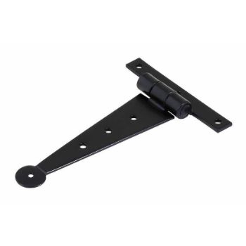 PENNY END HINGE 6" ARMOR COAT FLAT BLACK - SB-FB131