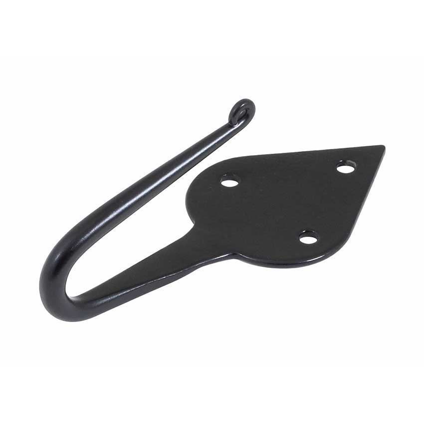 COAT HOOK GOTHIC STYLE ARMOR COAT FLAT BLACK - SB-FB117 