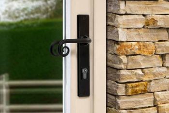 Stonebridge Matt Black Multipoint Door Handle Lifestyle