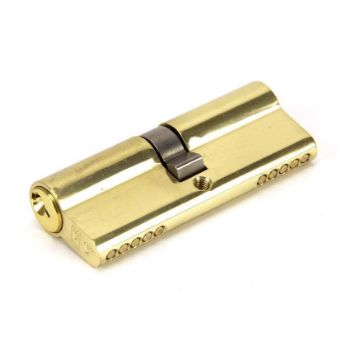 Lacquered Brass 5 pin Euro Cylinder - 91853 