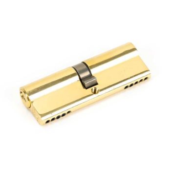 Lacquered Brass 5 pin Euro Cylinder - 91853 