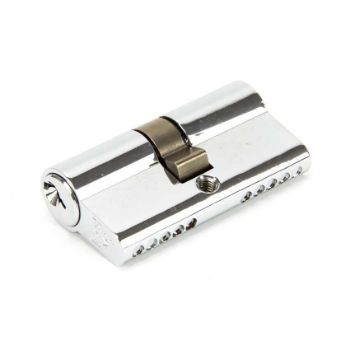 Polished Chrome 5 pin Euro Cylinder - 91857