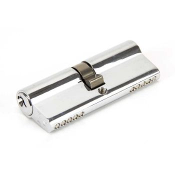 Polished Chrome 5 pin Euro Cylinder - 91857