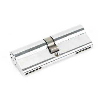 Polished Chrome 5 pin Euro Cylinder - 91857