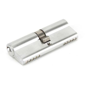 Satin Chrome 5 pin Euro Cylinder - 91851