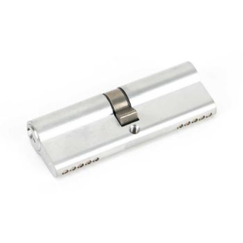 Satin Chrome 5 pin Euro Cylinder - 91851