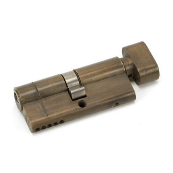 Aged Brass 30/30 5 Pin Euro Cylinder/Thumbturn - 45843 