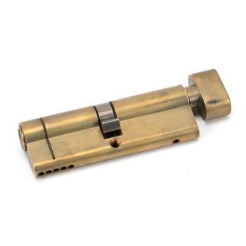 Aged Brass 30/30 5 Pin Euro Cylinder/Thumbturn - 45843 