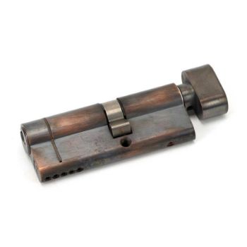 Aged Bronze 5 Pin Euro Cylinder/Thumbturn - 45840