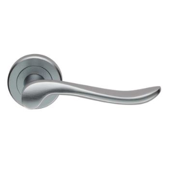 Verdun Door Handle in Satin Chrome- ZIN3130SC 