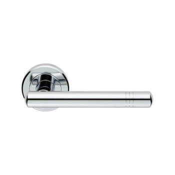 Atalaya lever on a Rose in Polished Chrome-ZIN3116PC