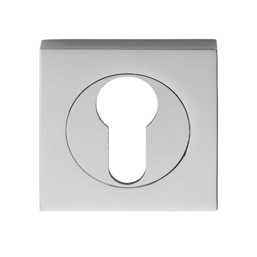 Serozzetta Square Euro Escutcheon - SZM001SQCP 