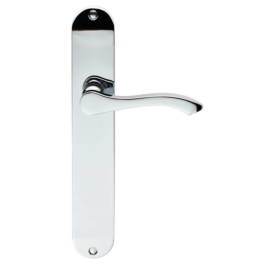 Serozzetta Long PLate Lever Latch Handle - SZM135CP 