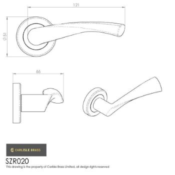 Venti Lever on Rose - SZR020PN 