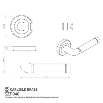 Serozzetta Quaranta Lever on a Rose - SZR040PNSN