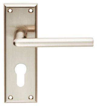 Serozzetta Dieci Lever on a Euro Profile Backplate - SZR011YSN Serozzetta Dieci Lever on a Euro Profile Backplate - SZR011YSN