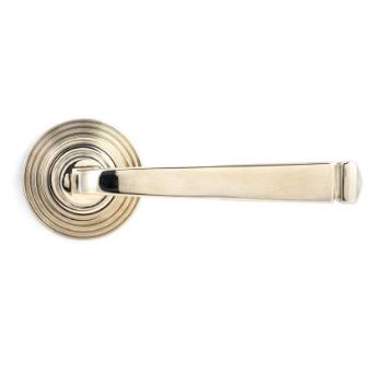 Avon Lever on a Beehive Rose in Polished Nickel - 45621