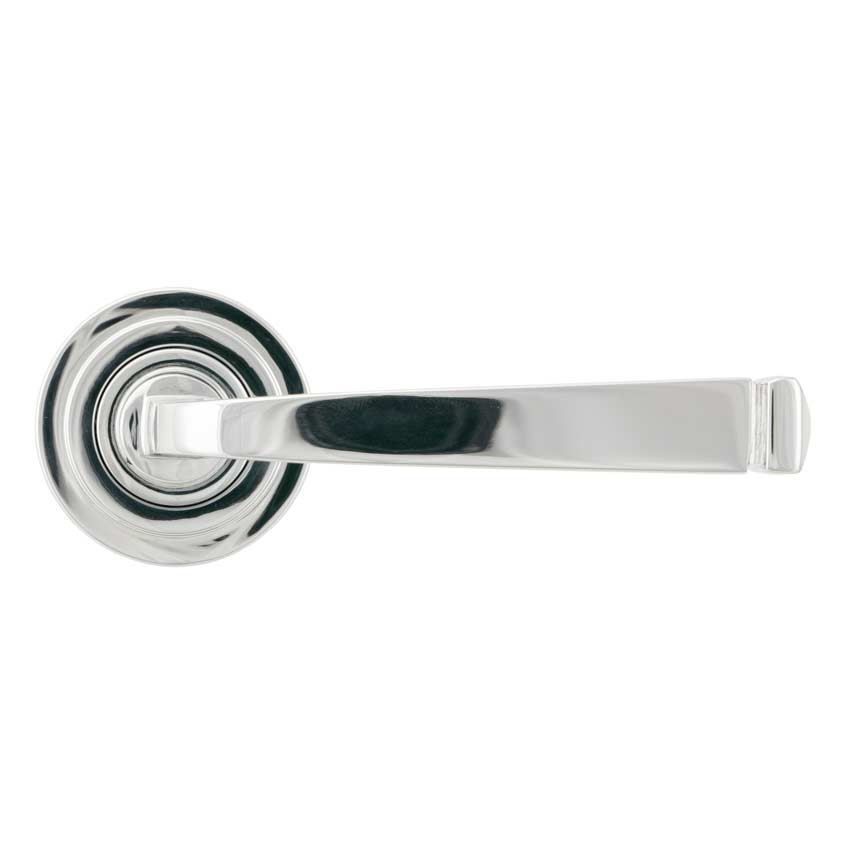Avon Lever on an Art Deco Rose in Polished Chrome - 45616