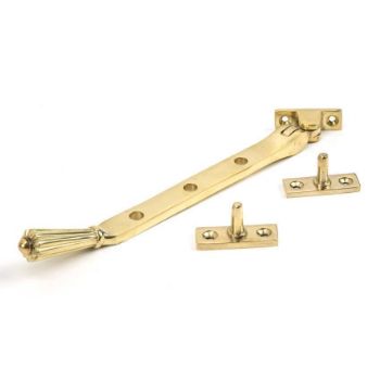 Polished Brass Hinton Window Stay - 46703