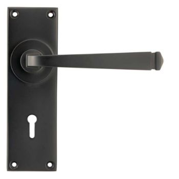 Period Avon Lock Handle in Aged Bronze - 90361 Period Avon Lock Handle in Aged Bronze - 90361