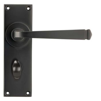 Period Avon W.C Bathroom Handle in Aged Bronze - 90369 Period Avon W.C Bathroom Handle in Aged Bronze - 90369