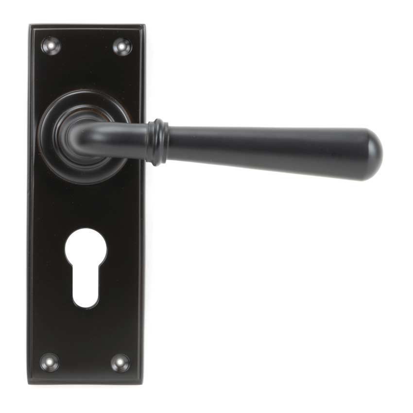 Aged Bronze Newbury Euro Profile Handles - Aged Bronze - 91438 