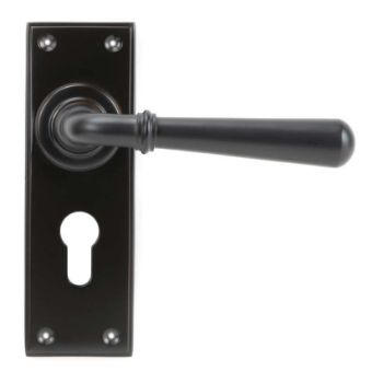 Aged Bronze Newbury Euro Profile Handles - Aged Bronze - 91438  Aged Bronze Newbury Euro Profile Handles - Aged Bronze - 91438