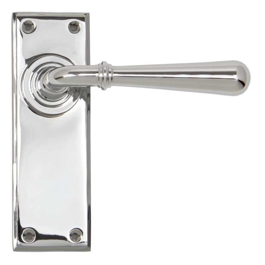 Polished Chrome Newbury Latch Handles - Polished Chrome - 91422