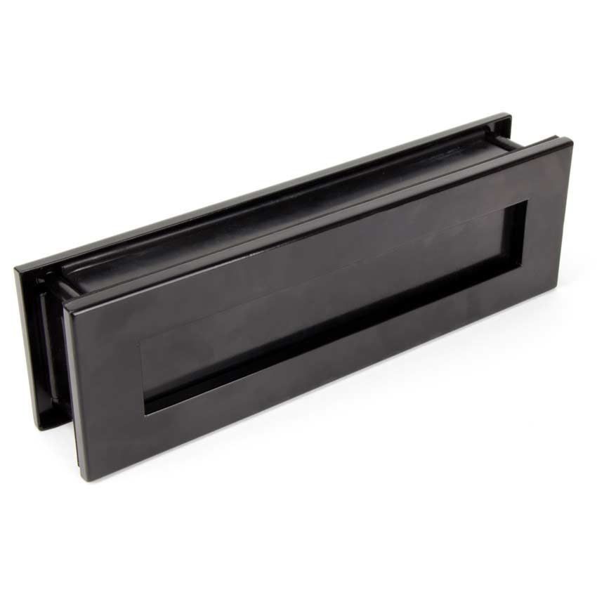 Black Traditional Letterbox - 91526