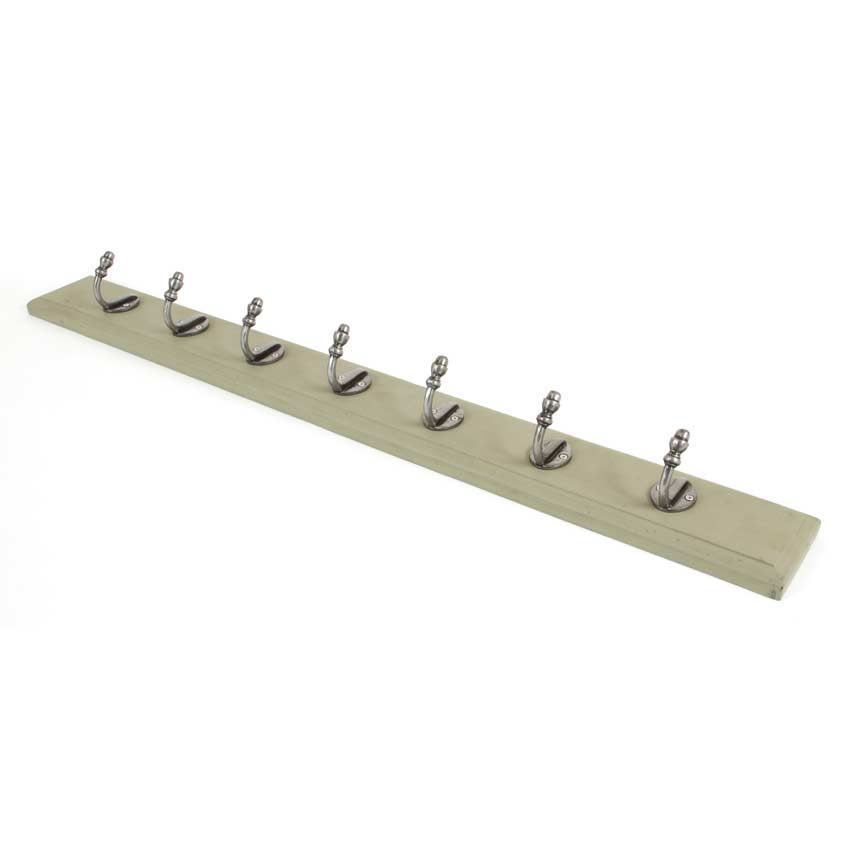 Olive Green Stable Coat Rack - 83741