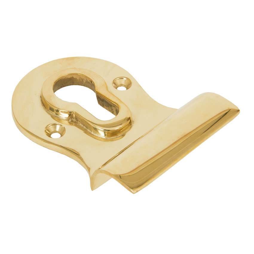 Polished Brass Euro Door Pull - 83827 