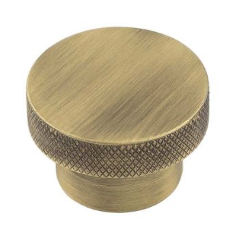 Wenlock Cupboard Cabinet Knobs in Antique Brass - HOX130AB