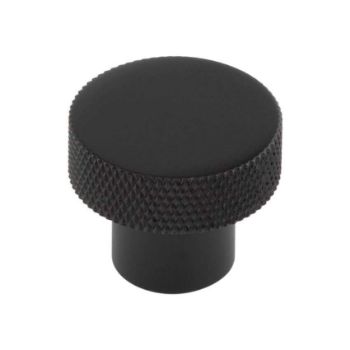 Wenlock Cupboard Cabinet Knobs in Matt Black - HOX130MB 