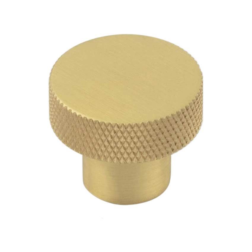 Wenlock Cupboard Cabinet Knobs in Satin Brass - HOX130SB