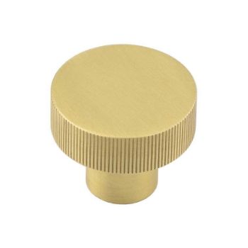 Thaxted Cupboard Cabinet Knobs in Satin Brass - HOX230SB