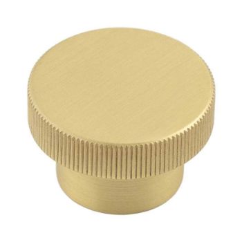Thaxted Cupboard Cabinet Knobs in Satin Brass - HOX230SB