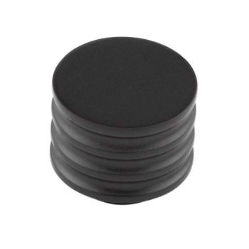 Sturt Cupboard Cabinet Knobs in Matt Black - HOX430MB