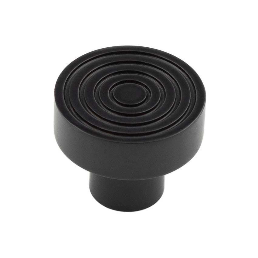 Murray Cupboard Cabinet Knobs in Matt Black - HOX1130MB