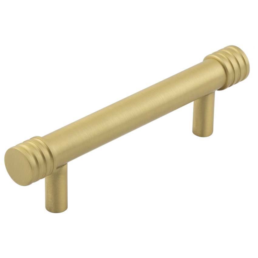 Sturt Satin Brass Cabinet Handles - HOX450SB