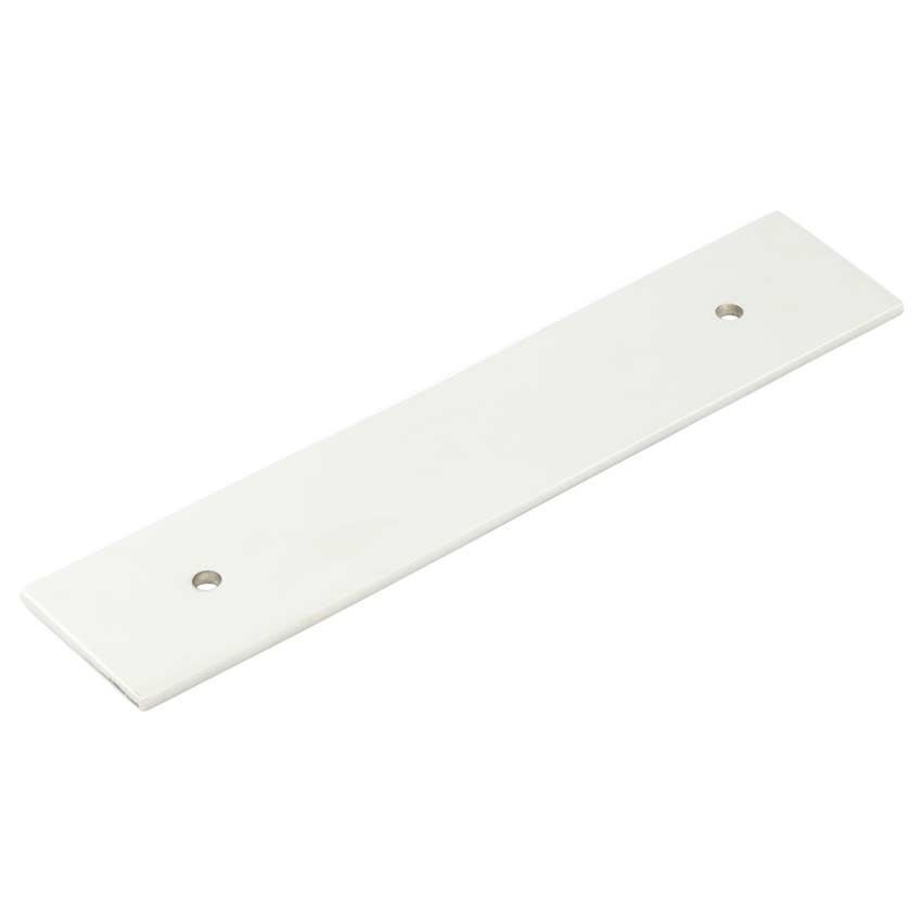 Fanshaw Backplate for Cabinet Handles in Polished Nickel 