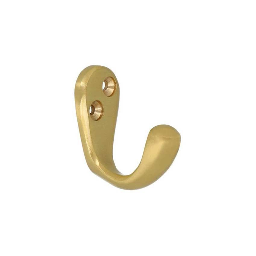 Alexander and Wilks Victorian Single Robe Hook - AW774SB