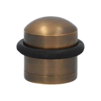 Alexander and Wilks - Dome Top Floor Mounted Door Stop - AW638ABZ  Alexander and Wilks - Dome Top Floor Mounted Door Stop - AW638ABZ