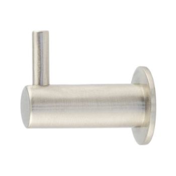 Vestry Cupboard Hook in Satin Nickel - HOX665SN