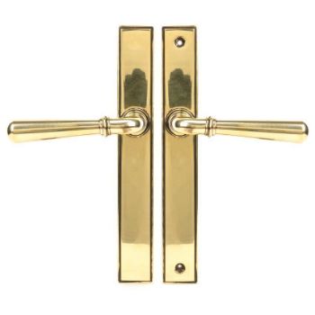 Aged Brass Newbury Slimline Lever Latch Set - 45429 