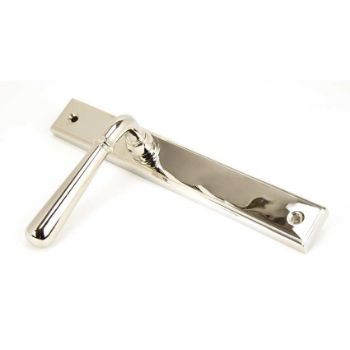 Polished Nickel Newbury Slimline Lever Latch Set - 45430 