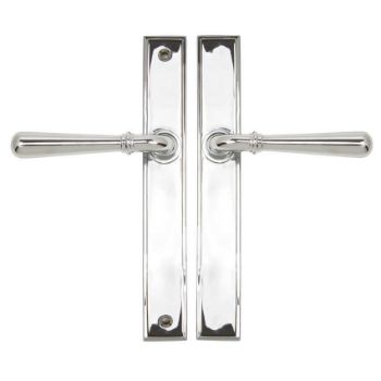 Polished Chrome Newbury Slimline Lever Latch Set - 45431 