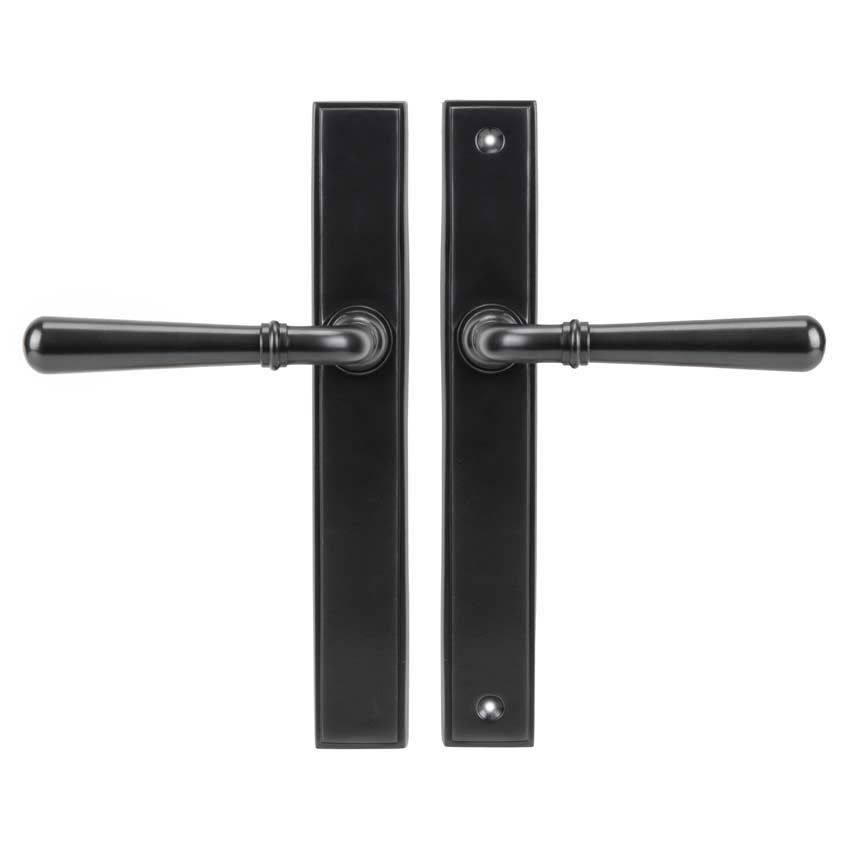 Aged Bronze Newbury Slimline Lever Latch Set - 45418